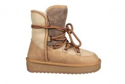 Śniegowce D Franklin Nordic Trk Sand 206009, Beżowy, Materiał - 37. Brązowe trapery i śniegowce D.Franklin, z materiału, za kostkę. W wyprzedaży za 179.10 zł.