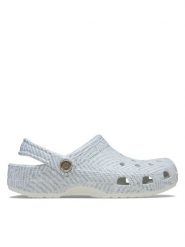Crocs Klapki Crocsclassic Tweed Clog 210403 Szary. Szare klapki Crocs, bez wzorów, z tworzywa sztucznego, bez obcasa. Za 209.99 zł.