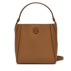 Torebka Tory Burch. Brązowe torebki klasyczne Tory Burch, bez wzorów, bez dodatków. Za 1,989.00 zł.