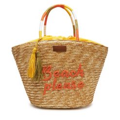 Torebka Banana Moon. Brązowe torebki klasyczne Banana Moon, bez wzorów, bez dodatków. Za 359.99 zł.