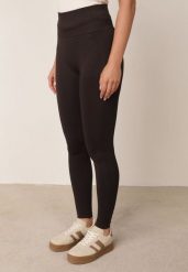 Brązowe Legginsy z Wysokim Stanem z Modelującymi Wstawkami Onorata. Brązowe legginsy Born2be, l, bez wzorów, z jeansu, z podwyższonym stanem. Za 59.99 zł.