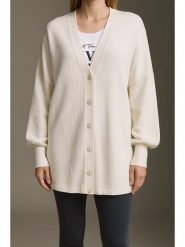 Cotton Candy Kardigan w kolorze kremowym rozmiar: M. Brązowe kardigany Cotton Candy, m, bez wzorów. Za 130.50 zł.