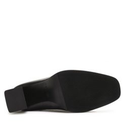 Botki Loretta Vitale. Czarne botki Loretta Vitale, bez wzorów, bez obcasa, na słupku, bez zapięcia. Za 799.99 zł.