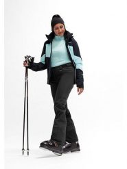 Maier Sports Spodnie softshellowe w kolorze czarnym rozmiar: 36. Czarne spodnie dresowe Maier Sports, bez wzorów, outdoorowe. Za 432.80 zł.