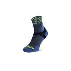 Skarpety biegowe Bridgedale Ultra Lt T2 Merino Sport 3/4 Crew. Czarne skarpety Bridgedale, bez wzorów. Za 101.17 zł.