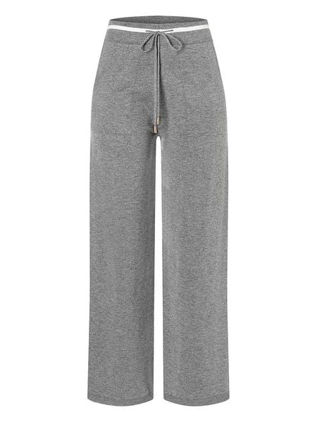 More & More Spodnie w kolorze szarym rozmiar: 34. Szare spodnie materiałowe More & More, bez wzorów, z materiału, z podwyższonym stanem. Za 188.40 zł.