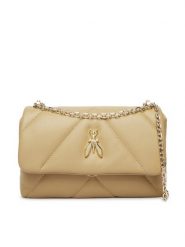 Patrizia Pepe Torebka CB0084/L006-B862 Beżowy. Brązowe torebki klasyczne Patrizia Pepe, bez wzorów, ze skóry, bez dodatków. Za 1,309.00 zł.