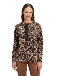 Betty Barclay Bluza w kolorze karmelowo-czarnym rozmiar: 46. Brązowe bluzy Betty Barclay, bez wzorów, bez kaptura. Za 219.95 zł.