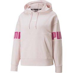 Bluza treningowa damska Puma Power Colorblock Hoodie TR. Czerwone bluzy Puma, xs, bez wzorów, bez kaptura. Za 388.00 zł.