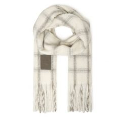Szalik Guess. Brązowe szaliki Guess, z aplikacjami. Za 239.99 zł.