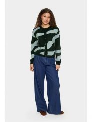 SAINT TROPEZ Kardigan w kolorze zielonym rozmiar: XS. Zielone kardigany Saint Tropez, xs, bez wzorów. Za 126.99 zł.