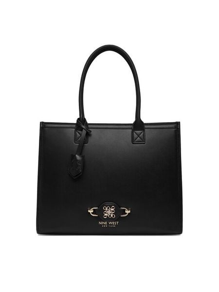 Nine West Torebka EO-Mulberry Grace-LDA8450 Czarny. Czarne torebki klasyczne Nine West, bez wzorów, z materiału, bez dodatków. Za 329.99 zł.