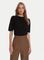 Kontatto Sweter 3M0804C Czarny Regular Fit. Czarne swetry Kontatto, m, bez wzorów, z syntetyku, bez ramiączek. Za 309.99 zł.