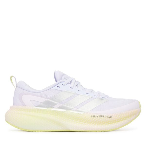 Buty do biegania adidas. Fioletowe obuwie sportowe Adidas, bez zapięcia, do biegania. Za 512.99 zł.