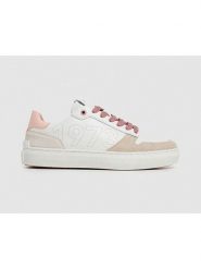 Pepe Jeans FOOTWEAR Skórzane sneakersy "Camden Seal" w kolorze biało-beżowym rozmiar: 37. Białe trampki Pepe Jeans FOOTWEAR, bez wzorów, z jeansu, bez zapięcia. Za 139.87 zł.