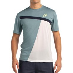 T-shirt S/sleeve Bullpadel Arrives. Zielone t-shirty bullpadel, s, bez wzorów, bez kołnierzyka, bez ramiączek. Za 136.65 zł.