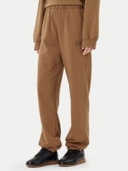 PINKO Spodnie dresowe Pazzo 105508 A2RB Brązowy Regular Fit. Brązowe spodnie dresowe Pinko, m, bez wzorów, z bawełny. Za 809.99 zł.