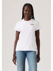 Levi's Koszulka w kolorze białym rozmiar: W28/L30. Białe bluzki Levi's®, l, bez wzorów, bez kołnierzyka, bez ramiączek. Za 217.99 zł.