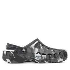 Klapki Crocs. Czarne klapki Crocs, bez wzorów, bez obcasa. Za 239.99 zł.