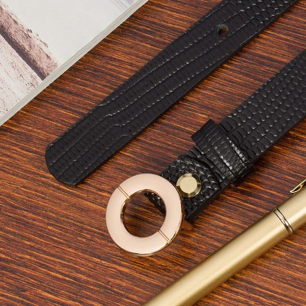 Pasek skórzany BELTIMORE r.80-95 cm O14 czarny. Czarne paski bez wzorów. Za 49.90 zł.