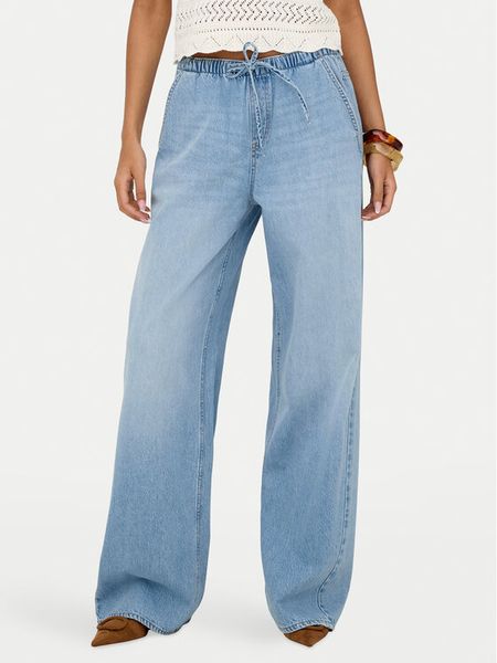 ONLY Jeansy Jay 15363663 Niebieski Wide Leg. Niebieskie jeansy Only, s, bez wzorów. Za 109.99 zł.