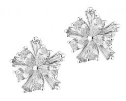 Kolczyki srebrne z cyrkoniami. Szare kolczyki Apart, z cyrkonią, srebrne. Za 159.00 zł.