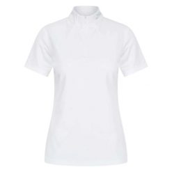 Damskie jeździeckie polo HV Polo Lalu. Białe koszulki polo HV POLO, xl, bez wzorów, bez kołnierzyka, bez ramiączek. Za 215.00 zł.