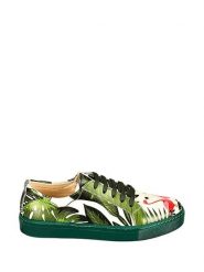 Streetfly Sneakersy w kolorze beżowo-zielonym ze wzorem rozmiar: 40. Brązowe trampki Streetfly, bez wzorów, z materiału, bez zapięcia. Za 188.85 zł.