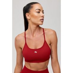 Stanik sportowy bezszwowy Rough Radical Seamless Glow Bra. Czerwone bielizna sportowa ROUGH RADICAL, bez wzorów. Za 129.90 zł.