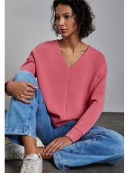 Street One Bluza w kolorze jasnoróżowym rozmiar: 38. Różowe bluzy Street One, bez wzorów, bez kaptura. Za 153.71 zł.