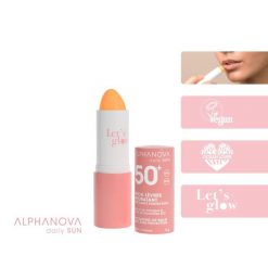 Alphanova Daily Sun, Glow, pomadka do ust z filtrem SPF50+, 4g. Pomadki Alphanova Sante. Za 50.58 zł.
