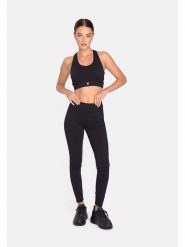 Cardio Bunny Legginsy sportowe w kolorze czarnym rozmiar: M. Czarne legginsy Cardio Bunny, m, bez wzorów, z podwyższonym stanem. Za 101.94 zł.