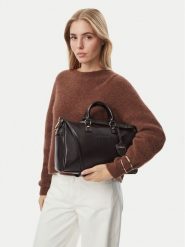 Guess Torebka V6BZ06 W4595 Brązowy ciemny. Brązowe torebki klasyczne Guess, z aplikacjami, ze skóry, bez dodatków. Za 434.99 zł.