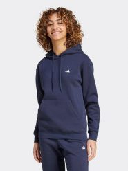 Adidas Bluza w kolorze granatowym rozmiar: XL. Niebieskie bluzy Adidas, xl, bez wzorów, z bawełny, z kapturem. Za 114.17 zł.