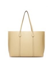 Tory Burch Torebka Perry 177236 Beżowy. Brązowe torebki klasyczne Tory Burch, bez wzorów, ze skóry, bez dodatków. Za 2,129.00 zł.