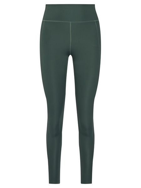 Girlfriend Collective Legginsy Compressive 4007 Zielony Slim Fit. Zielone legginsy GIRLFRIEND COLLECTIVE, l, bez wzorów, z syntetyku. Za 239.99 zł.