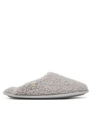 Tommy Hilfiger Kapcie Th House Shoes FW0FW09618 Szary. Szare obuwie domowe TOMMY HILFIGER, bez wzorów, bez zapięcia. Za 189.99 zł.