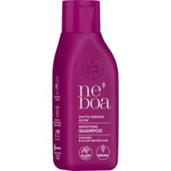 NEBOA, Phyto-Keratin Glow, szampon do włosów zniszczonych i po zabiegach fryzjerskich, wygładzający, 100 ml. Szampony do włosów NEBOA. Za 14.49 zł.