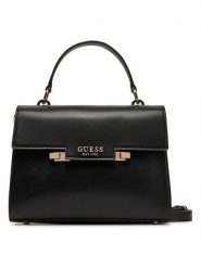 Guess Torebka w kolorze czarnym - 27 x 20 x 10 cm rozmiar: onesize. Czarne torby na ramię Guess, z aplikacjami, z materiału, przez ramię, bez dodatków. Za 550.36 zł.