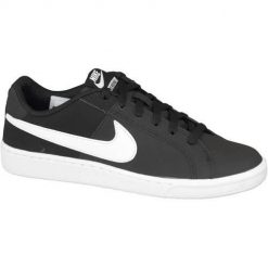 Buty do chodzenia damskie Nike Court Royale. Czarne obuwie sportowe Nike, z materiału, bez zapięcia, trekkingowe, Nike Court. W wyprzedaży za 343.20 zł.