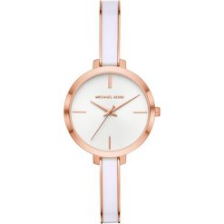 Zegarek MICHAEL KORS - Jaryn MK4342 White/Rose Gold/Rose Gold. Białe zegarki Michael Kors. W wyprzedaży za 629.00 zł.