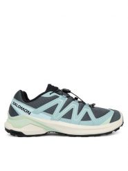 Salomon Trekkingi Examotion W L47962300 Zielony. Zielone trekkingi Salomon, z materiału, do biegania. Za 549.99 zł.