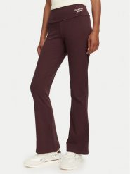 Reebok Legginsy Minka RK25702CCW Brązowy Slim Fit. Brązowe legginsy Reebok, l, bez wzorów, z bawełny. Za 149.99 zł.