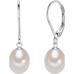 Srebrne kolczyki z perłami. Białe kolczyki The Pacific Pearl Company, Nova Pearls Copenhagen, z perłą, srebrne. W wyprzedaży za 131.95 zł.