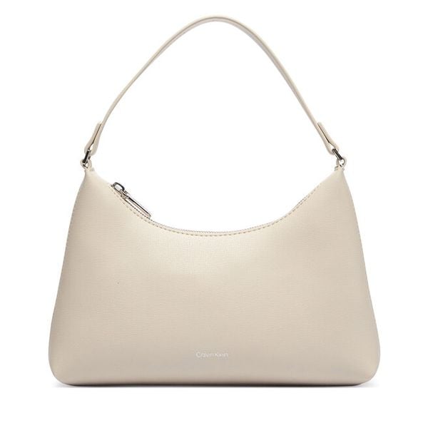 Torebka Calvin Klein. Białe torebki klasyczne Calvin Klein, bez wzorów, bez dodatków. Za 369.99 zł.