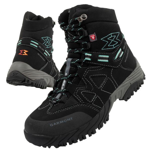 Buty trekkingowe damskie Garmont Momentum WP Primaloft. Czarne trekkingi Garmont, z materiału, trekkingowe. Za 328.90 zł.