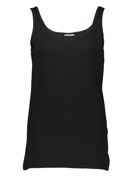 ONLY Carmakoma Top w kolorze czarnym rozmiar: M-46/48. Czarne topy Only Carmakoma, m, bez wzorów, bez kołnierzyka, bez ramiączek. Za 55.95 zł.