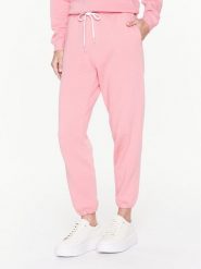 Polo Ralph Lauren Spodnie dresowe 211891560008 Różowy Regular Fit. Czerwone spodnie dresowe Polo Ralph Lauren, m, bez wzorów, z bawełny. Za 379.99 zł.