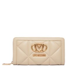Portfel LOVE MOSCHINO. Brązowe portfele Love Moschino, bez wzorów. Za 529.99 zł.