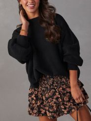 LA Angels Sweter w kolorze czarnym rozmiar: L. Czarne swetry LA Angels, l, bez wzorów, bez ramiączek. Za 204.96 zł.